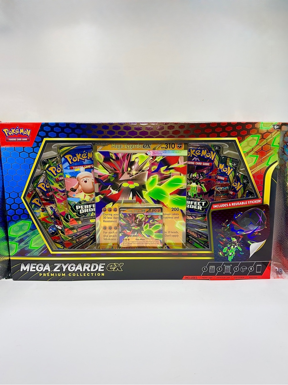 Pokémon TCG Mega Zygarde ex Premium Collection Sealed Box 8 Booster Packs